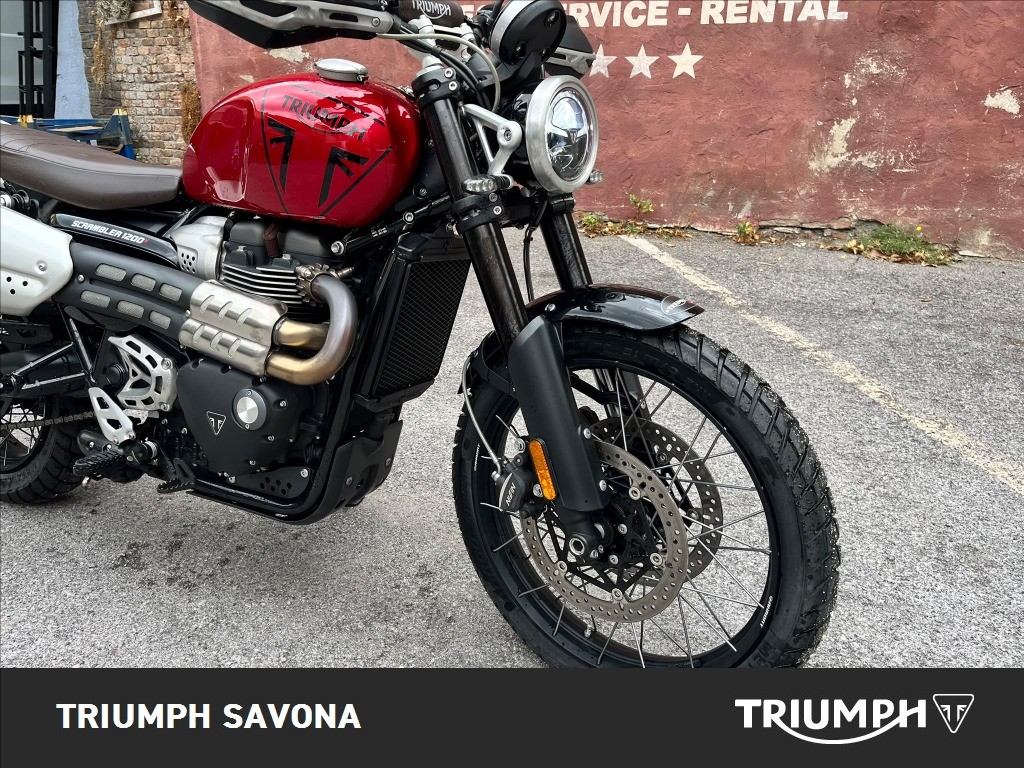 TRIUMPH Scrambler 1200 X Carnival Red Abs