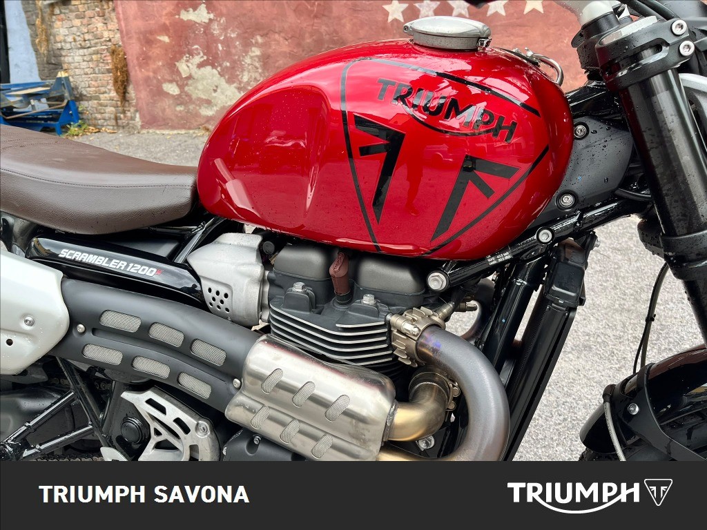 TRIUMPH Scrambler 1200 X Carnival Red Abs