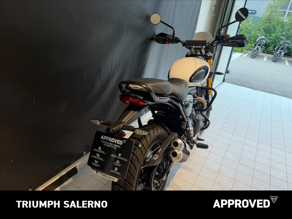 TRIUMPH Scrambler 400 XC Vanilla White Abs