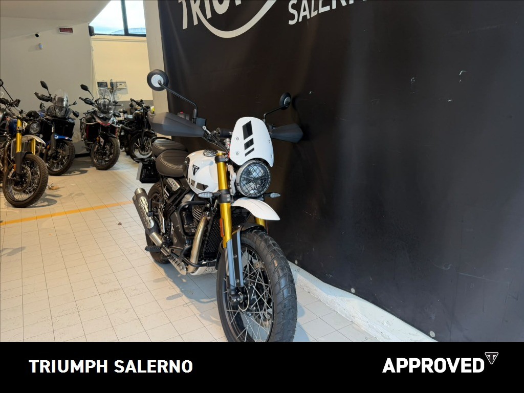 TRIUMPH Scrambler 400 XC Vanilla White Abs
