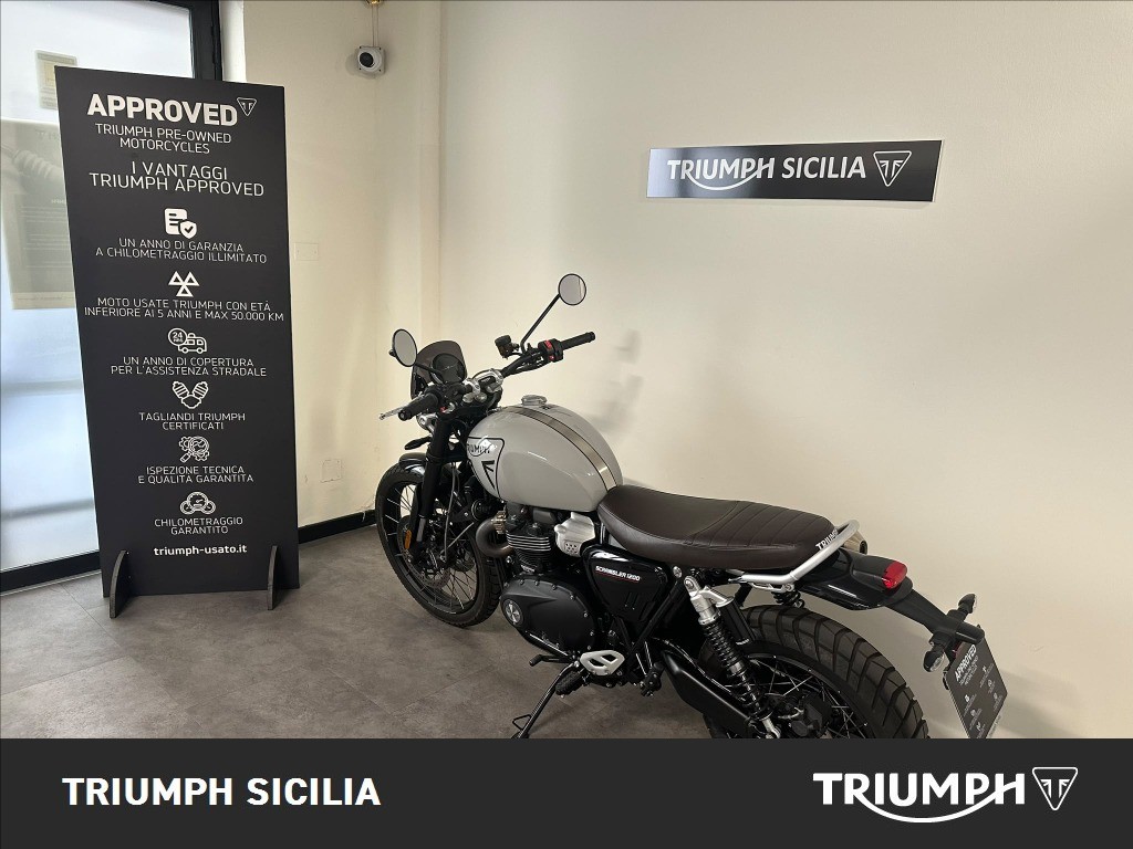 TRIUMPH Scrambler 1200 X Ash Grey Abs