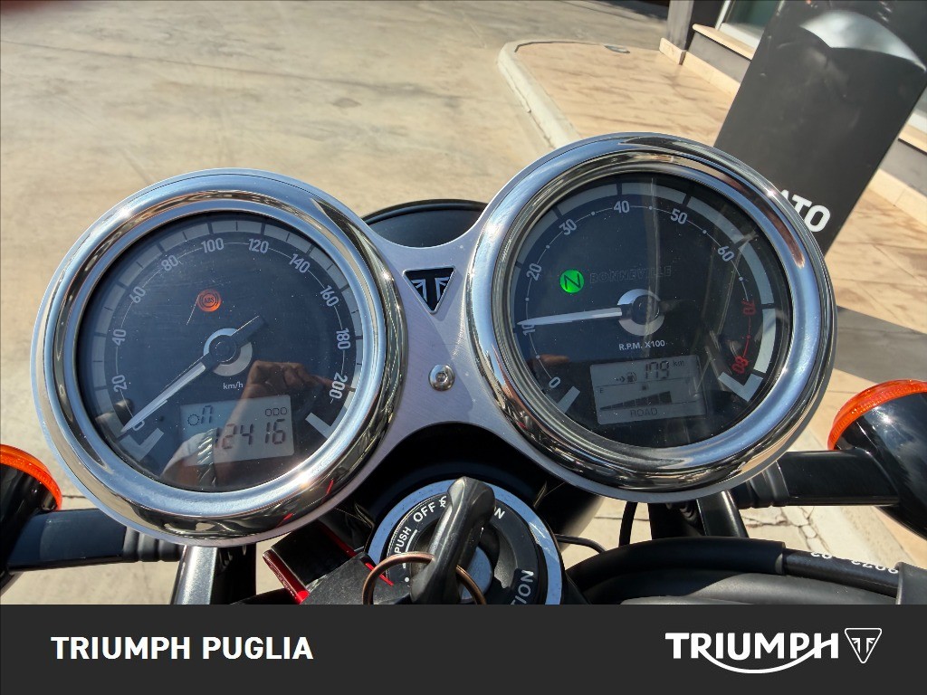 TRIUMPH Bonneville 1200 T120 Black Gold Line Abs