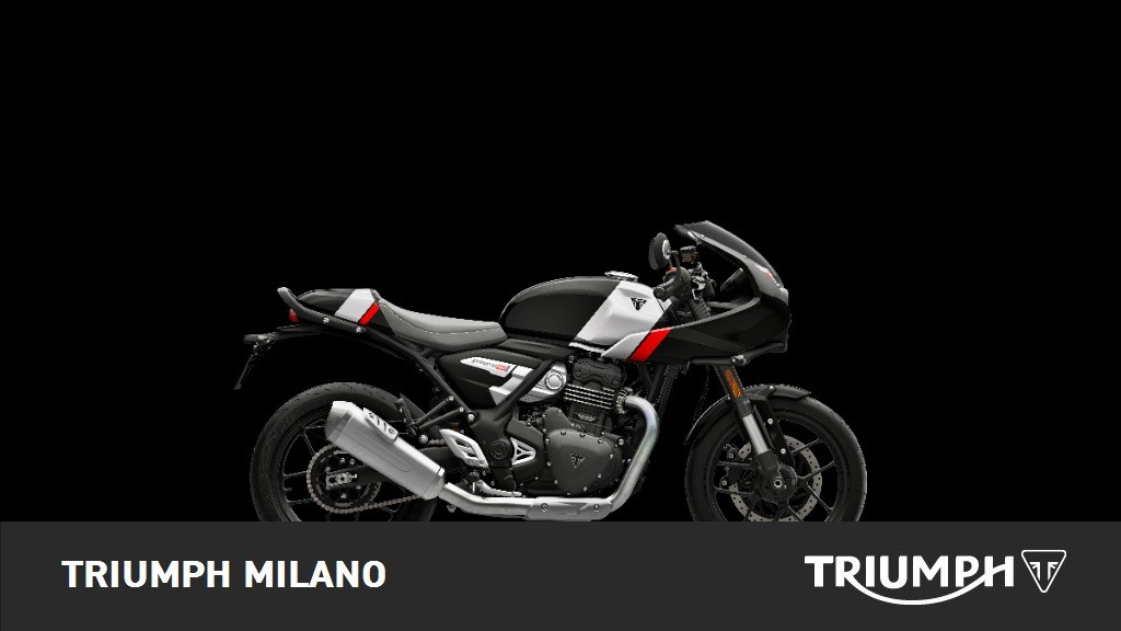 TRIUMPH Thruxton 400 Phantom Black / Aluminium Silver Abs