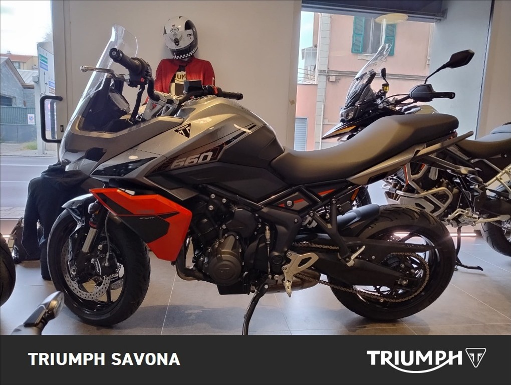 TRIUMPH Tiger Sport 660 Silver Ice / Intense Orange Abs