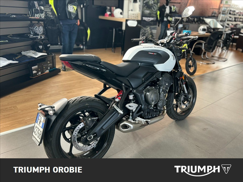 TRIUMPH Trident 660 Snowdonia White Abs