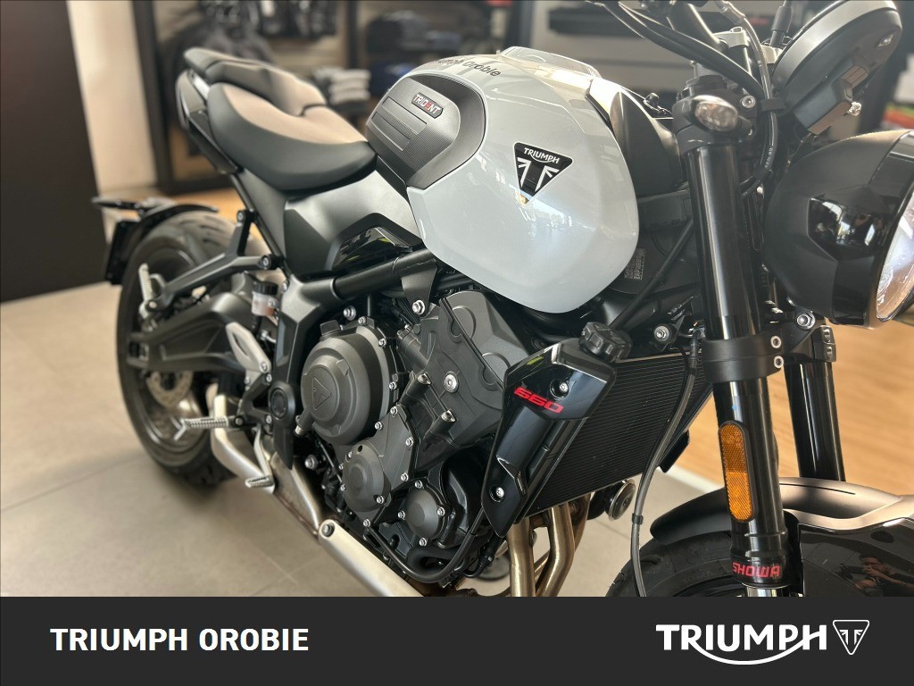 TRIUMPH Trident 660 Snowdonia White Abs