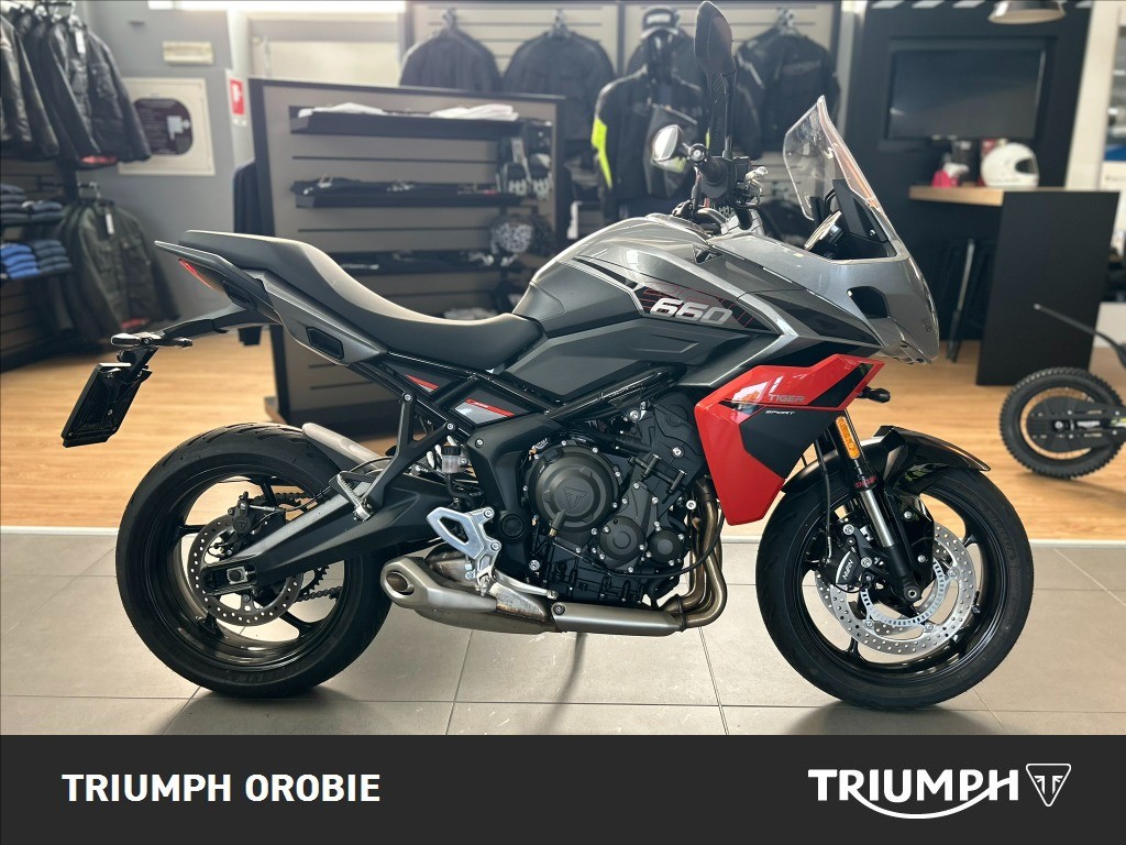 TRIUMPH Tiger Sport 660 Silver Ice / Intense Orange Abs