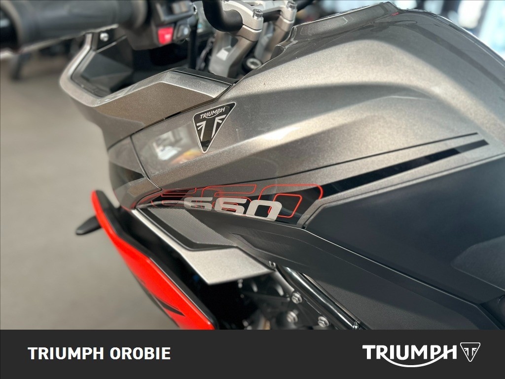 TRIUMPH Tiger Sport 660 Silver Ice / Intense Orange Abs