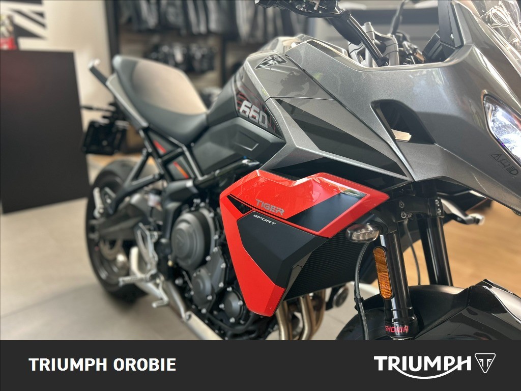 TRIUMPH Tiger Sport 660 Silver Ice / Intense Orange Abs