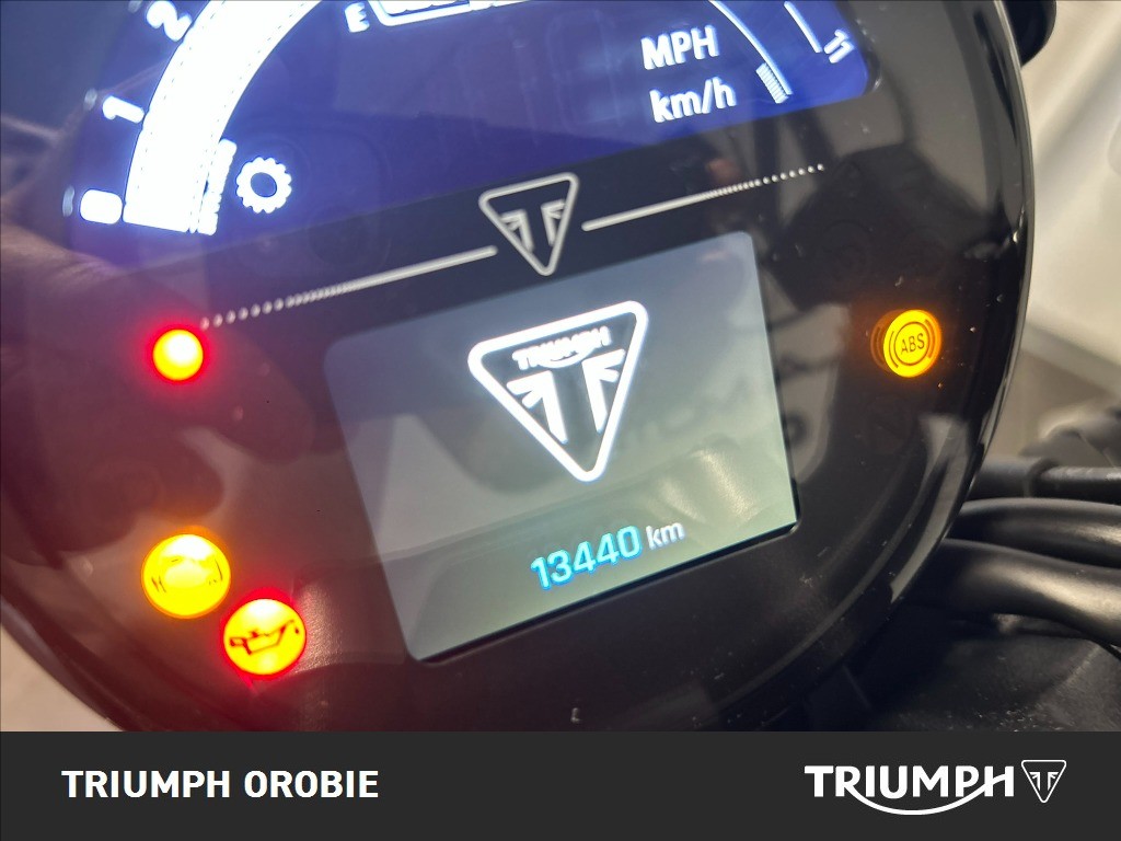 TRIUMPH Trident 660 Cosmic Yellow / Sapphire Black Abs