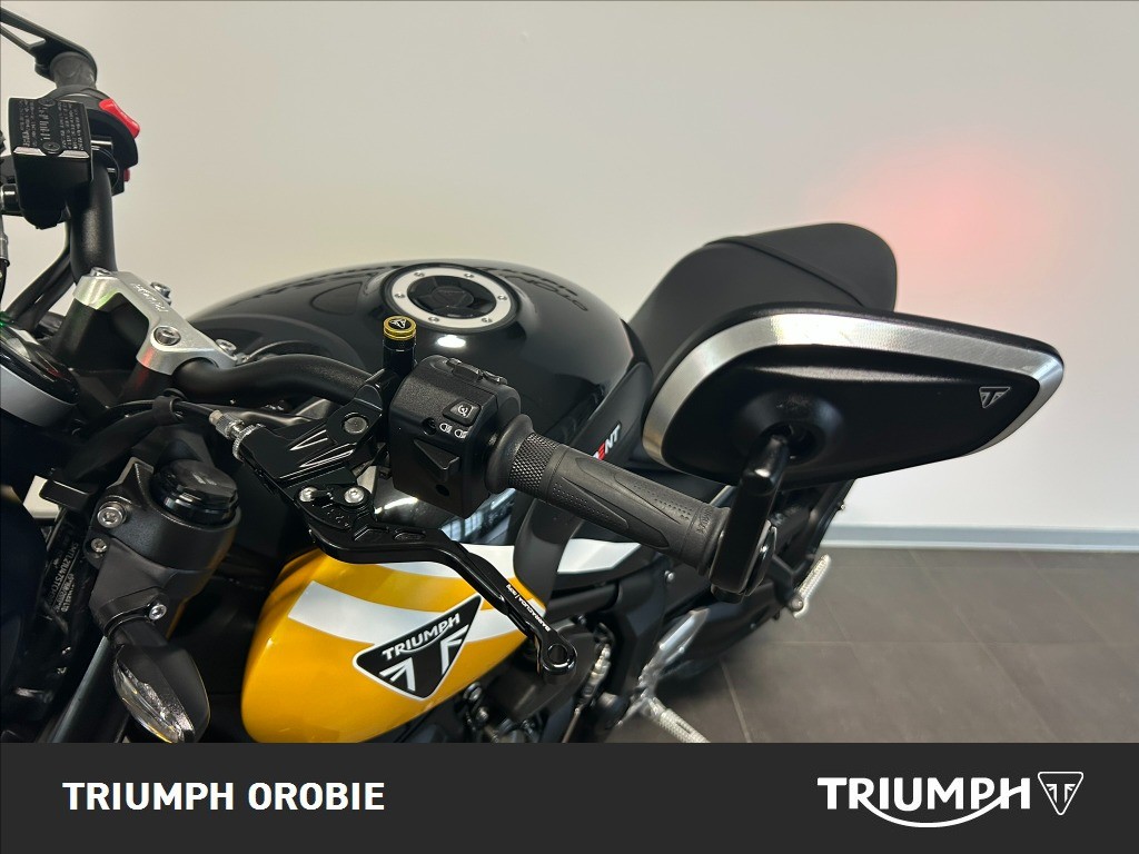 TRIUMPH Trident 660 Cosmic Yellow / Sapphire Black Abs