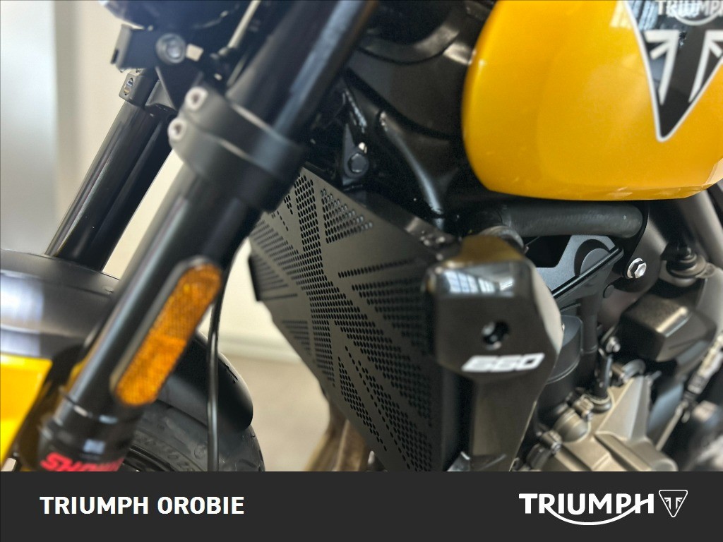 TRIUMPH Trident 660 Cosmic Yellow / Sapphire Black Abs