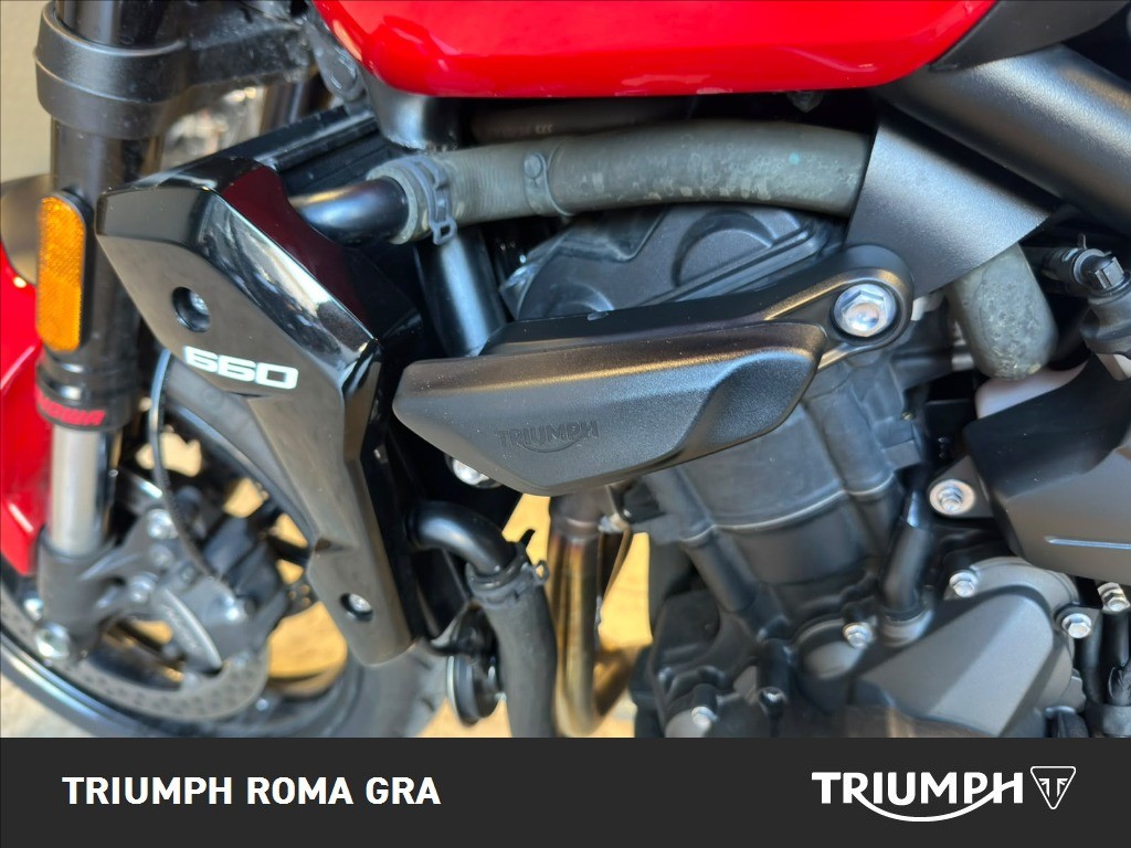 TRIUMPH Trident 660 Diablo Red / Sapphire Black Abs