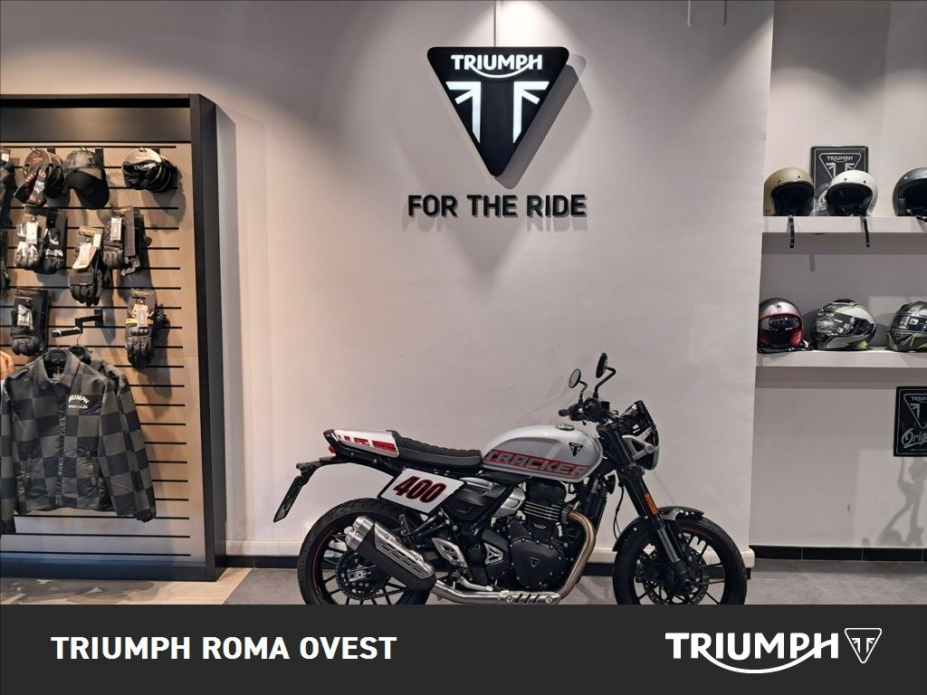TRIUMPH Tracker 400 Aluminium Silver Abs