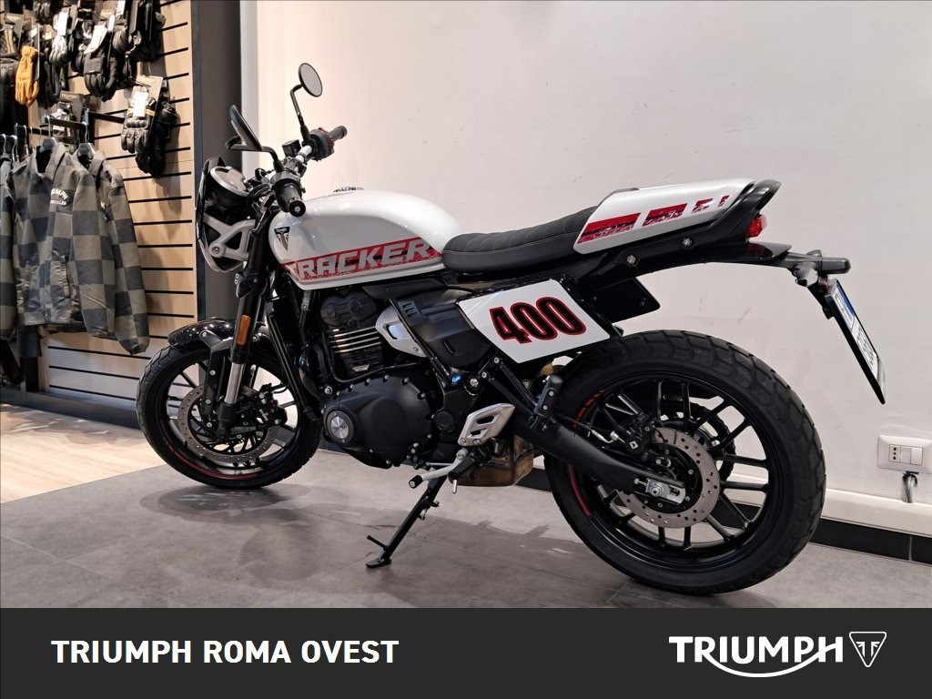 TRIUMPH Tracker 400 Aluminium Silver Abs