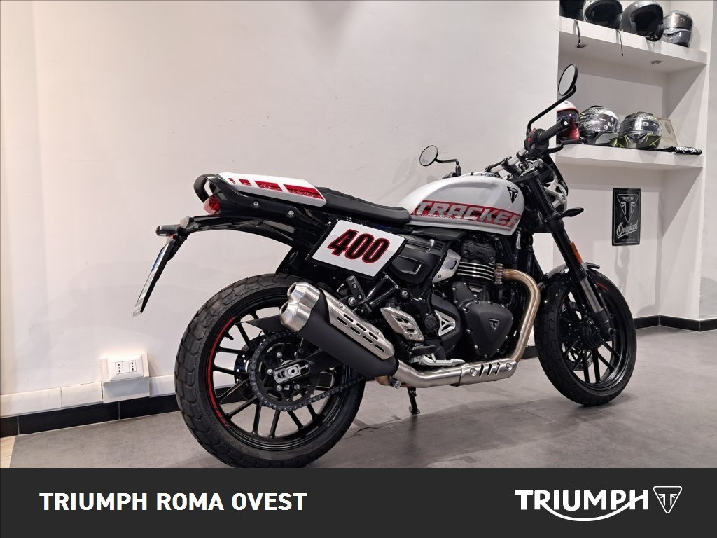 TRIUMPH Tracker 400 Aluminium Silver Abs