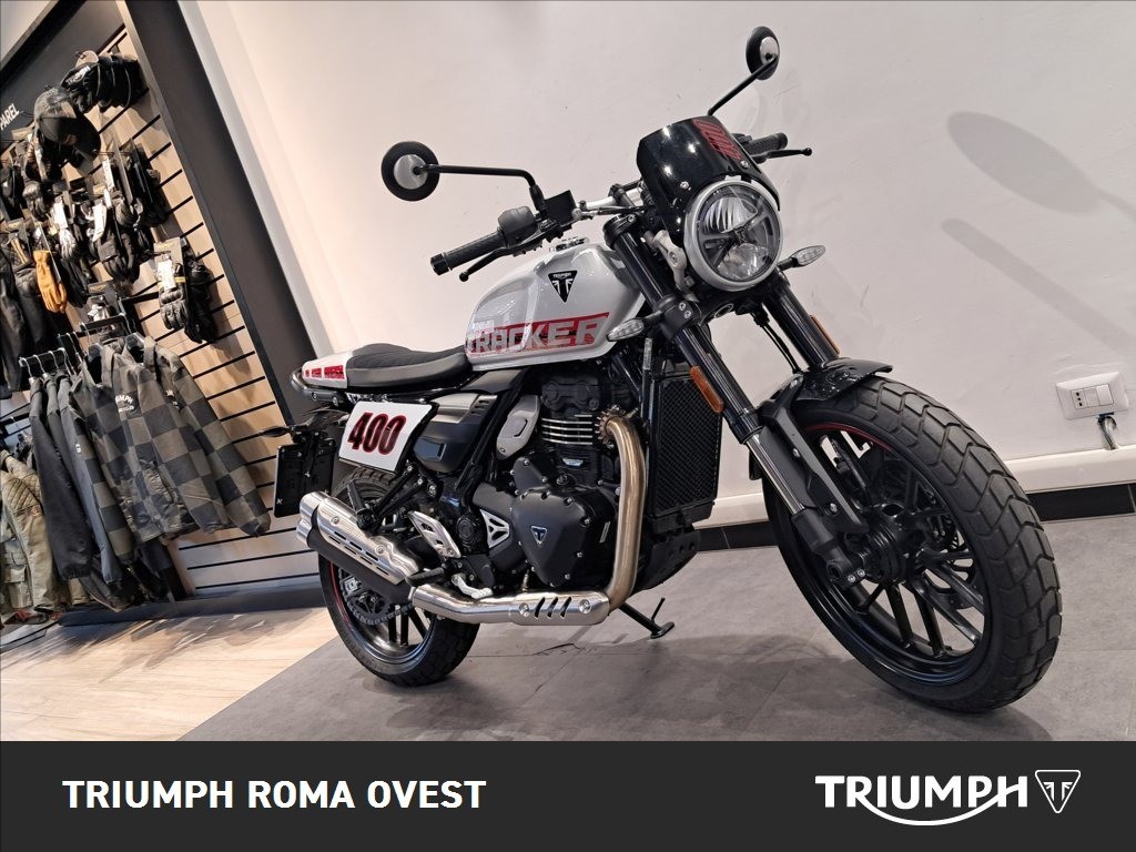 TRIUMPH Tracker 400 Aluminium Silver Abs