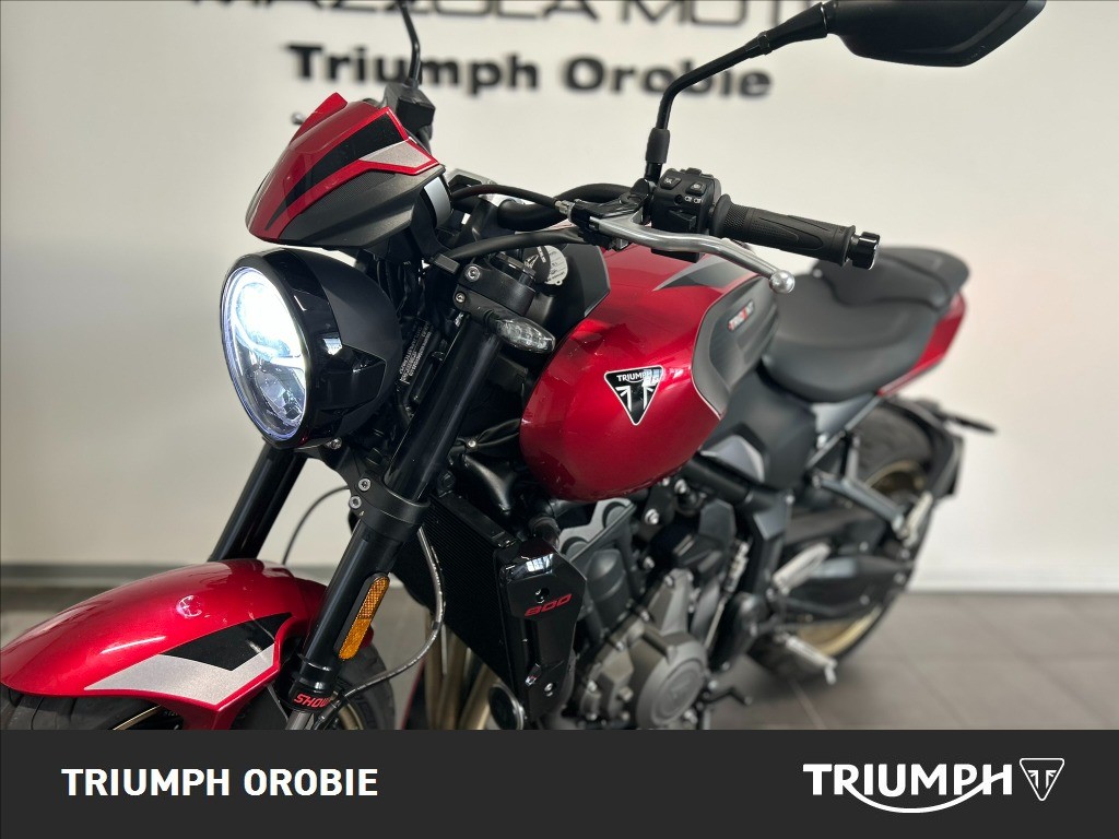 TRIUMPH Trident 800 Carnival Red Abs #5