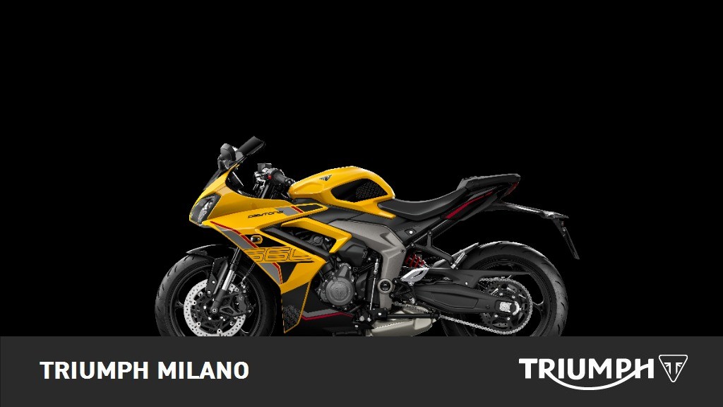 TRIUMPH Daytona 660 Cosmic Yellow / Sapphire Black Abs