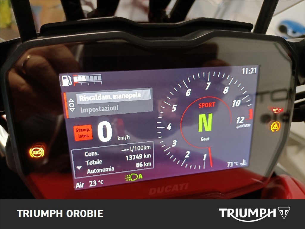 DUCATI Diavel V4 1158 Red