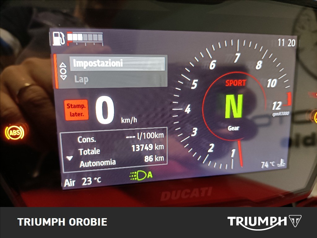 DUCATI Diavel V4 1158 Red