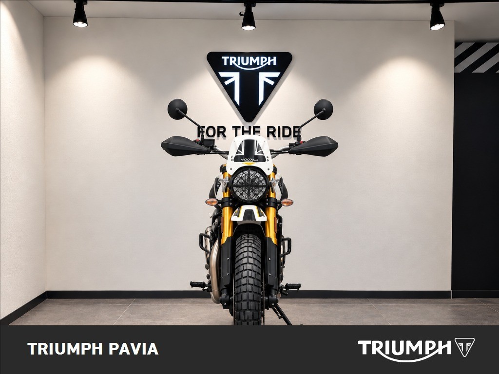 TRIUMPH Scrambler 400 XC Vanilla White Abs
