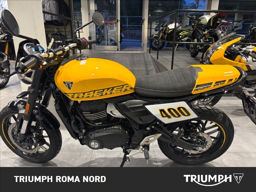 TRIUMPH Tracker 400 Racing Yellow Abs
