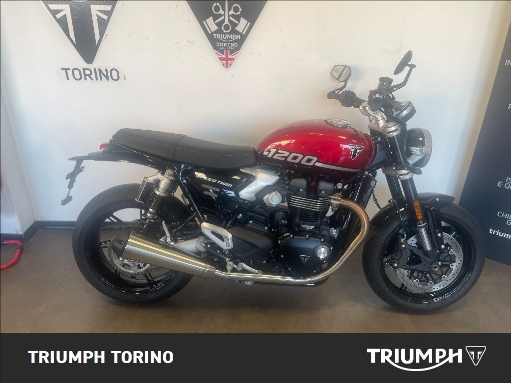 TRIUMPH Speed Twin 1200 Carnival Red/Sapphire Black Abs