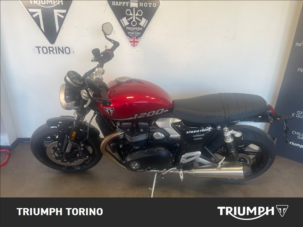 TRIUMPH Speed Twin 1200 Carnival Red/Sapphire Black Abs