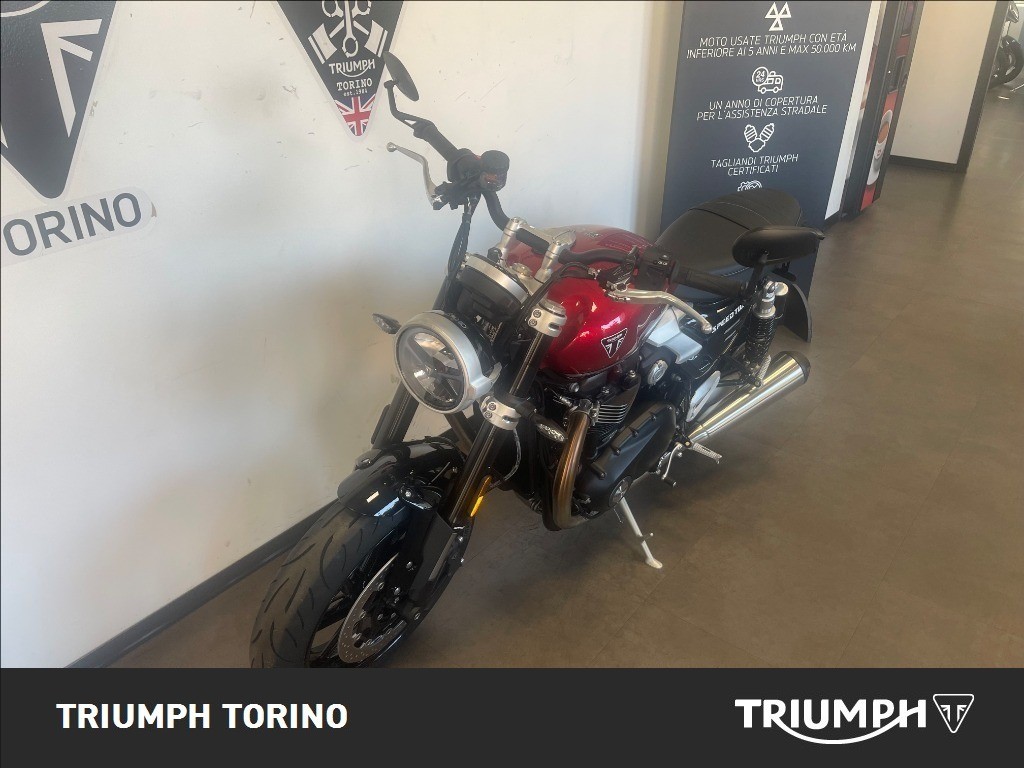 TRIUMPH Speed Twin 1200 Carnival Red/Sapphire Black Abs