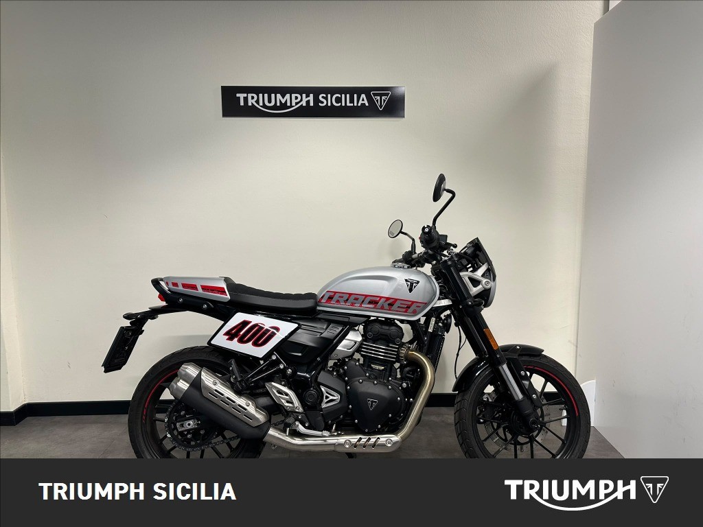 TRIUMPH Tracker 400 Aluminium Silver Abs