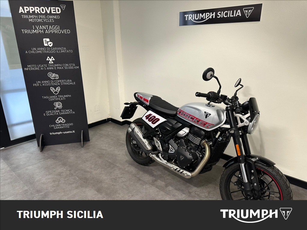 TRIUMPH Tracker 400 Aluminium Silver Abs