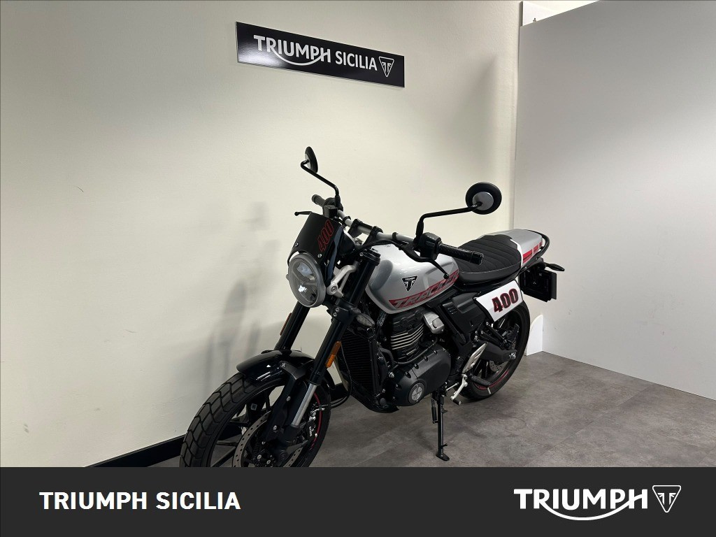 TRIUMPH Tracker 400 Aluminium Silver Abs