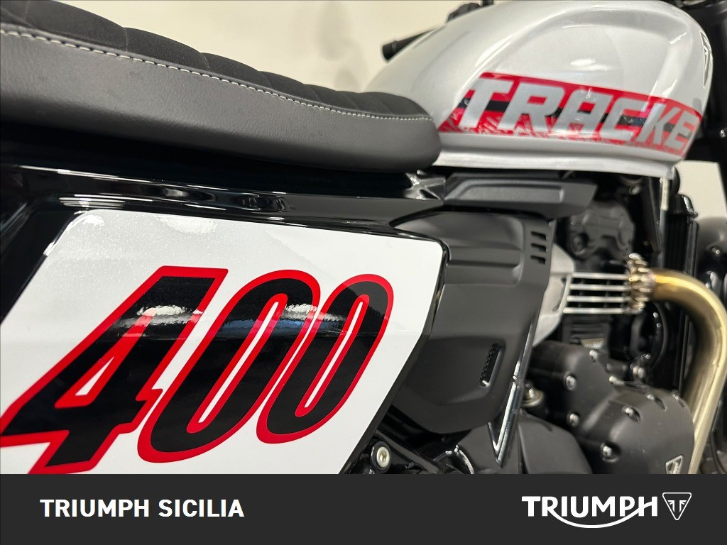 TRIUMPH Tracker 400 Aluminium Silver Abs