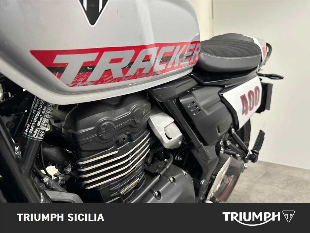 TRIUMPH Tracker 400 Aluminium Silver Abs