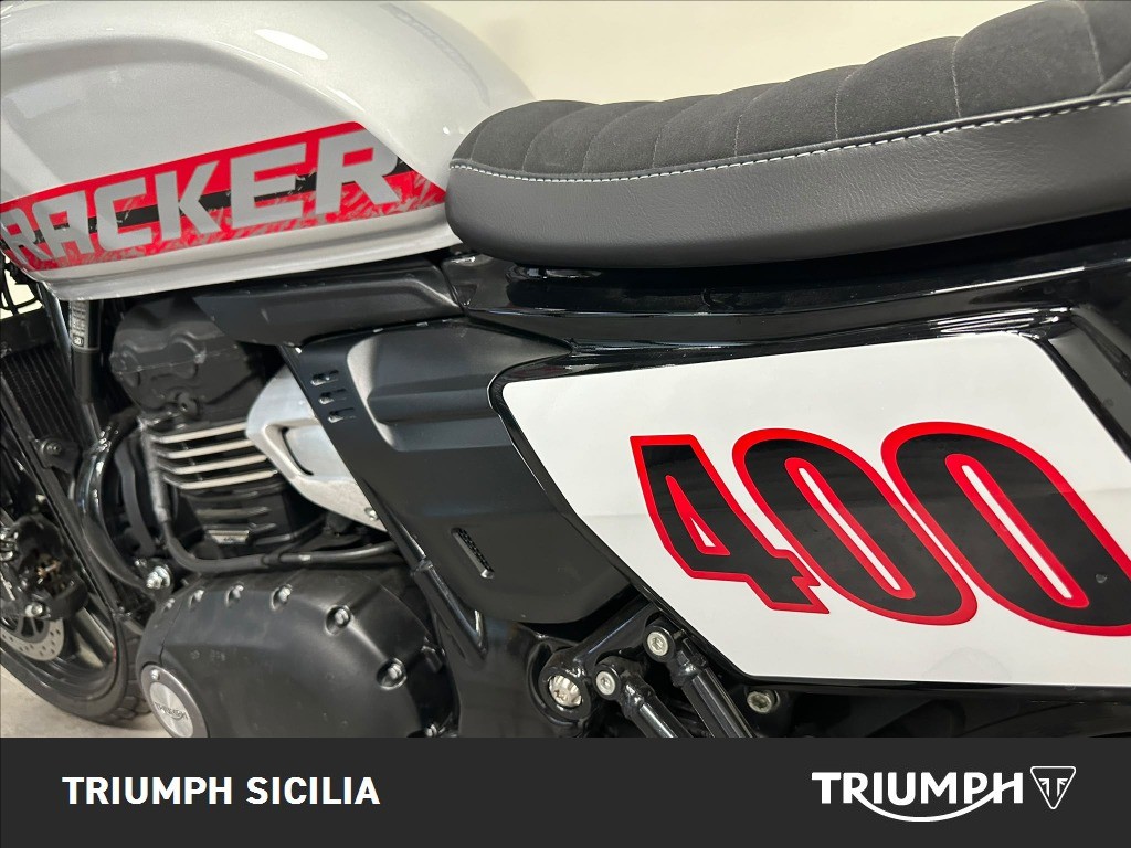 TRIUMPH Tracker 400 Aluminium Silver Abs