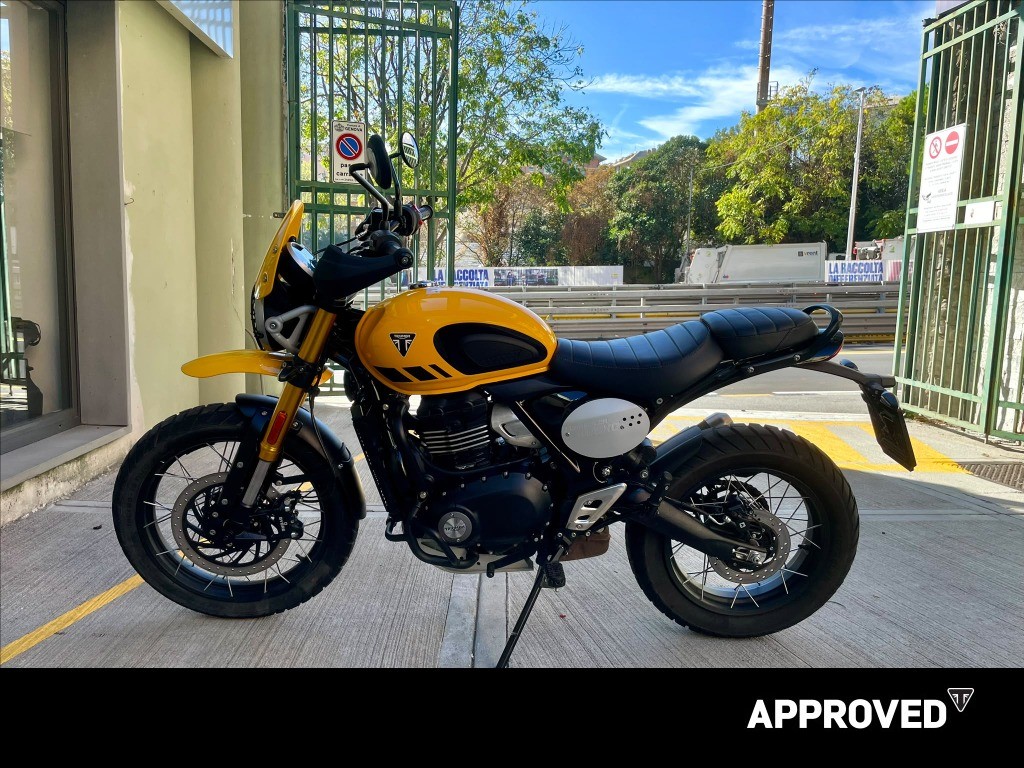 TRIUMPH Scrambler 400 XC Racing Yellow Abs