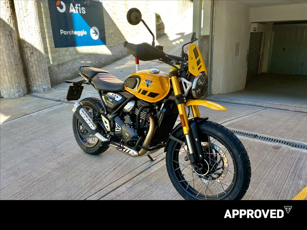 TRIUMPH Scrambler 400 XC Racing Yellow Abs