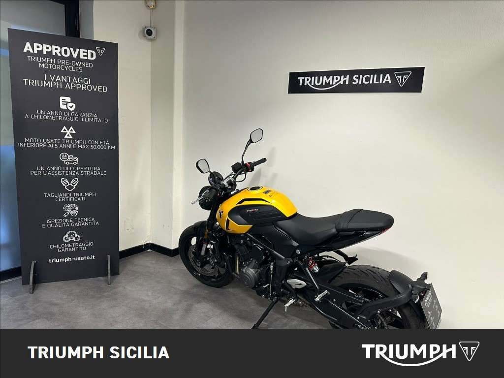 TRIUMPH Trident 660 Cosmic Yellow Abs