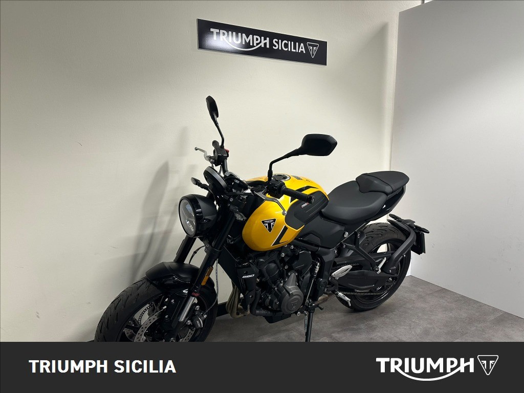 TRIUMPH Trident 660 Cosmic Yellow Abs