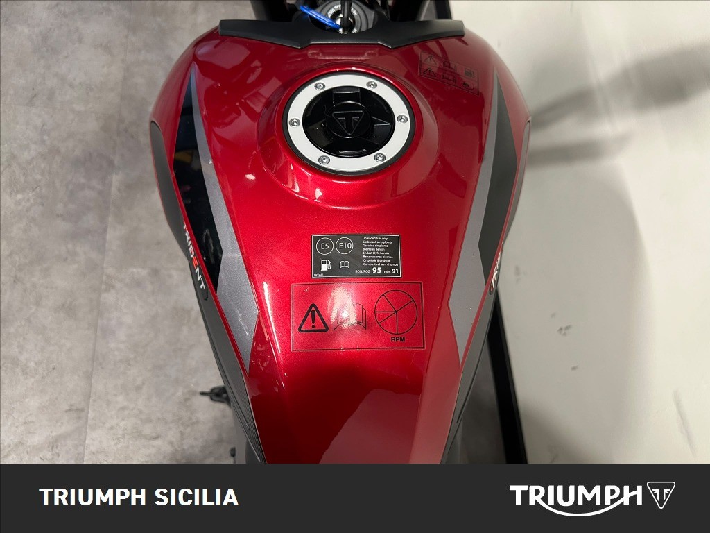 TRIUMPH Trident 800 Carnival Red Abs
