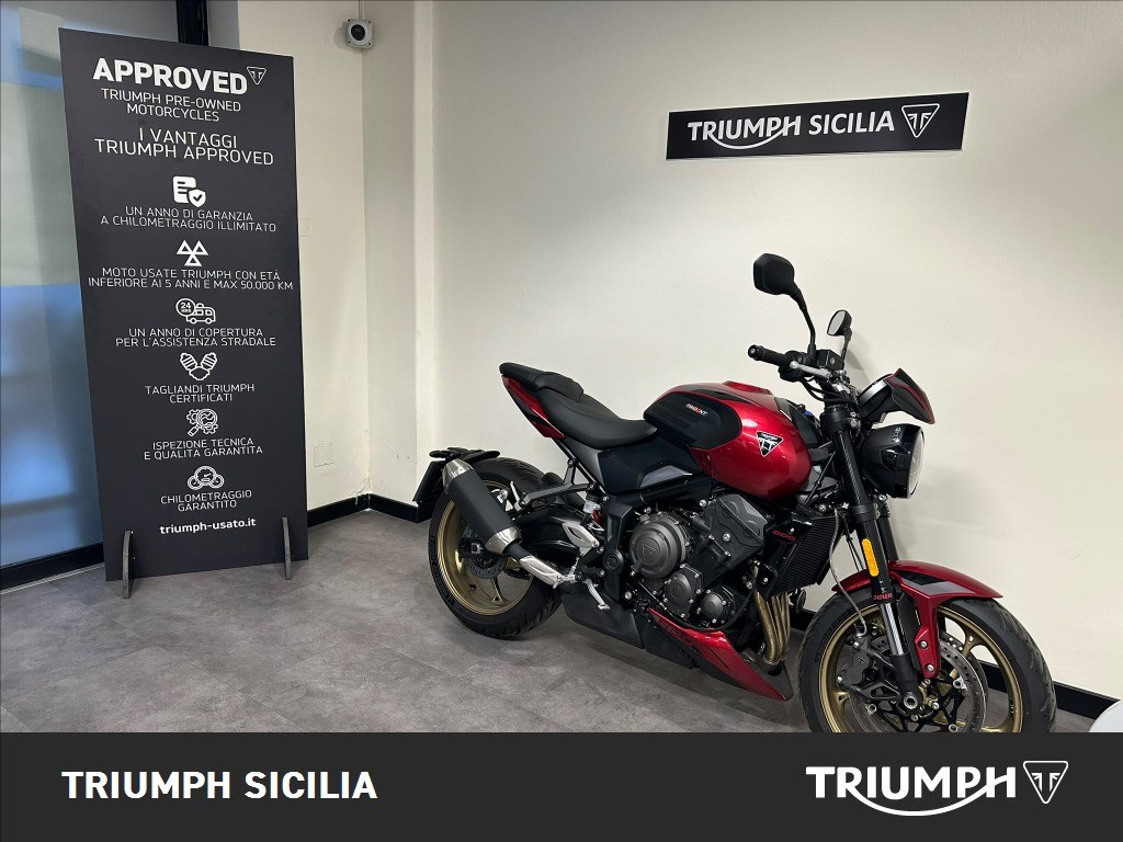 TRIUMPH Trident 800 Carnival Red Abs